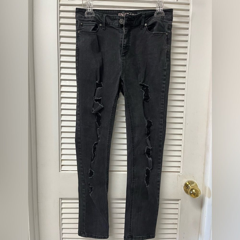 Enjean jeans black sz 11